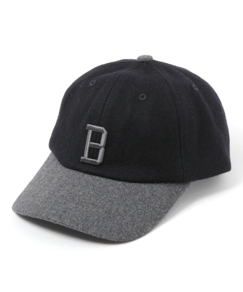 BAYFLOW（ベイフロー）の「メルトンアルファベットCAP（キャップ・メンズ・ブラック/グリーン/グレー・FREE）」の9枚目の写真