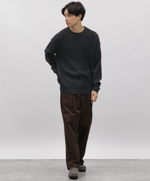 LAKOLE（ラコレ）の「ハリヌキリバーシブルプルオーバー / 907339（ニット/セーター・メンズ・ブルー/アイボリー/ネイビー/ライトグレー/マスタード・MEDIUM/X-LARGE/LARGE）」の6枚目の写真