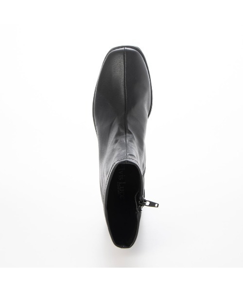 DULCIS REGALO（ドルキス レガロ）の「ElvisLuce(エルビスルーチェ)8cmヒール厚底ストームストレッチボリュームソールショートブーツ（ブーツ・レディース・アイボリー/ブラック・LL/L/M/S）」の13枚目の写真