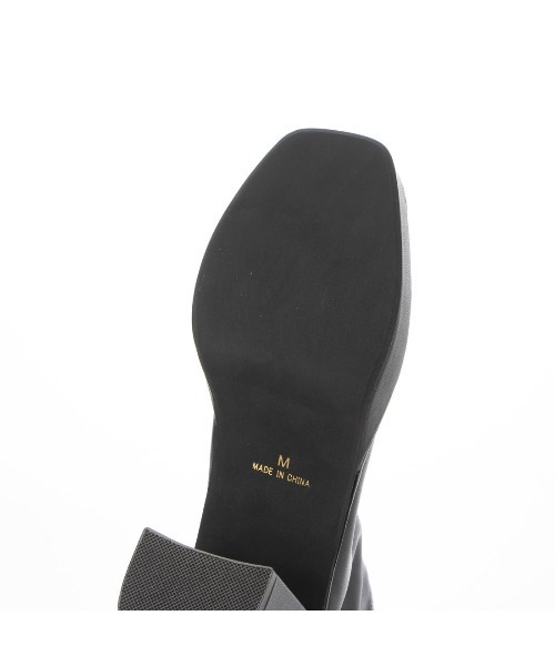 DULCIS REGALO（ドルキス レガロ）の「ElvisLuce(エルビスルーチェ)8cmヒール厚底ストームストレッチボリュームソールショートブーツ（ブーツ・レディース・アイボリー/ブラック・LL/L/M/S）」の11枚目の写真