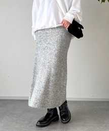 un dix cors | 畦編みニットスカート(スカート)