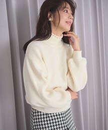 Feroux（フェルゥ）の「パール襟 ニット（ニット/セーター）」
