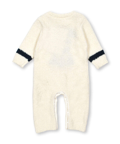 SLAP SLIP BABY(スラップスリップベビー)の「クマイチゴモチーフブークレニットロンパースベビー(70~80cm)(ロンパース・キッズ・ホワイト系その他2/ピンク系その他/オフホワイト/ベージュ・80cm/70cm)」の21枚目の写真