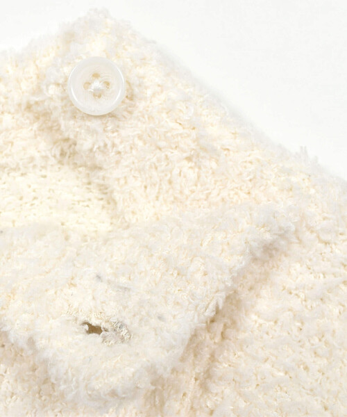 SLAP SLIP BABY(スラップスリップベビー)の「クマイチゴモチーフブークレニットロンパースベビー(70~80cm)(ロンパース・キッズ・ホワイト系その他2/ピンク系その他/オフホワイト/ベージュ・80cm/70cm)」の22枚目の写真