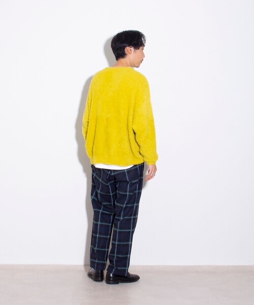 GLOSTER(グロスター)の「【GLOSTER/グロスター】GOODNESS イージーパンツ (チェック/ストライプ)(その他パンツ・メンズ・グレー/ブルー系その他2/バーガンディー/ブルー系その他・S/M/L)」の5枚目の写真