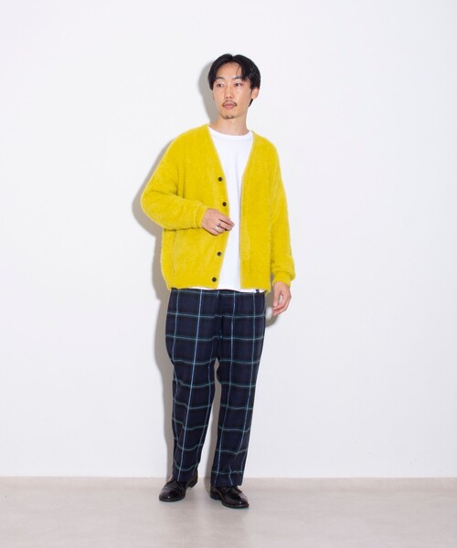 GLOSTER(グロスター)の「【GLOSTER/グロスター】GOODNESS イージーパンツ (チェック/ストライプ)(その他パンツ・メンズ・グレー/ブルー系その他2/バーガンディー/ブルー系その他・S/M/L)」の7枚目の写真