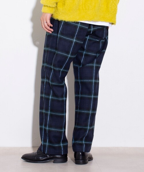 GLOSTER(グロスター)の「【GLOSTER/グロスター】GOODNESS イージーパンツ (チェック/ストライプ)(その他パンツ・メンズ・グレー/ブルー系その他2/バーガンディー/ブルー系その他・S/M/L)」の10枚目の写真