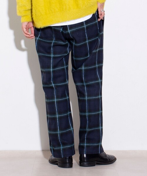 GLOSTER(グロスター)の「【GLOSTER/グロスター】GOODNESS イージーパンツ (チェック/ストライプ)(その他パンツ・メンズ・グレー/ブルー系その他2/バーガンディー/ブルー系その他・S/M/L)」の11枚目の写真