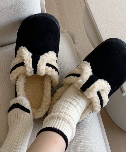 ARTS&SCIENCE ムートン スエード スリッポン ARTS&SCIENCE ムートン