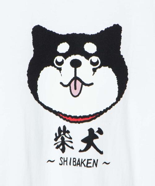 WEGO(ウィゴー)の「WEGO/黒柴犬T(Tシャツ/カットソー・メンズ・ホワイト/ブラック・LARGE/X-LARGE/XX-LARGE/MEDIUM)」の3枚目の写真