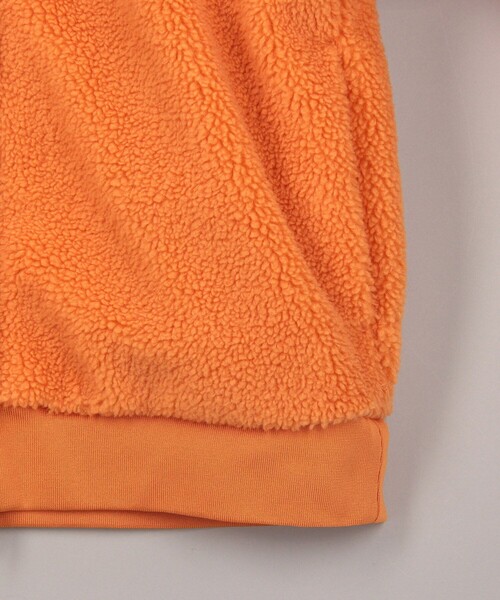 NIKE（ナイキ）の「NIKE/ナイキ 限定展開 スウッシュ フルジップ リバーシブル ボアジャケット（ブルゾン・メンズ・ブラック/チャコールグレー/オレンジ/パープル/ピンク/ベージュ・MEDIUM/LARGE/X-LARGE/XX-LARGE/SMALL/#18）」の13枚目の写真