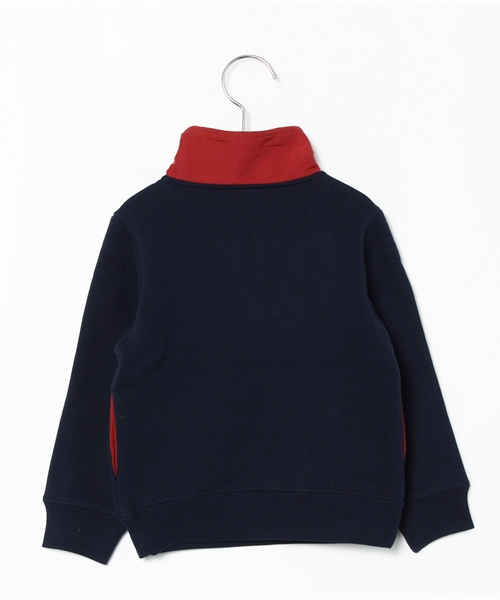 STUSSY（ステューシー）の「Kids Fleece Mock Neck（スウェット・キッズ・ネイビー・SMALL/LARGE/MEDIUM）」の2枚目の写真