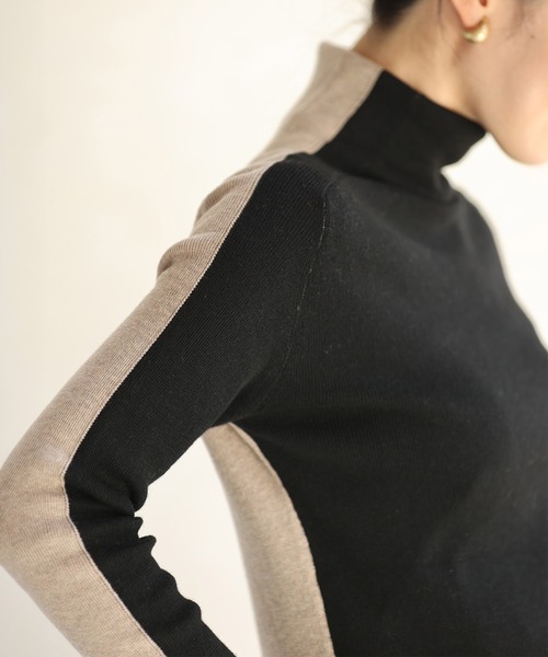 前後2WAYで着れる 「着技」長袖ニット（ニット/セーター）｜CAWAII（カワイイ）