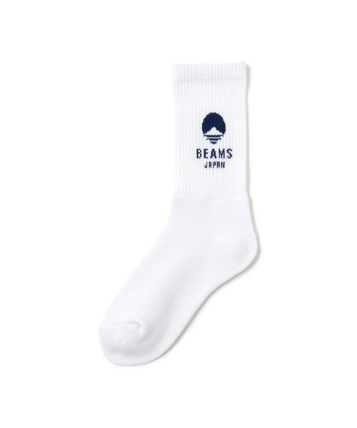 BEAMS JAPAN（ビームス　ジャパン）の「【別注】BEAMS JAPAN / 通学快足 ソックス Vol.2（ソックス/靴下・メンズ・ホワイト系その他2/オレンジ/ネイビー/ホワイト・25㎝～27㎝/23㎝～25㎝/21㎝～23㎝/27cm～29cm）」の7枚目の写真