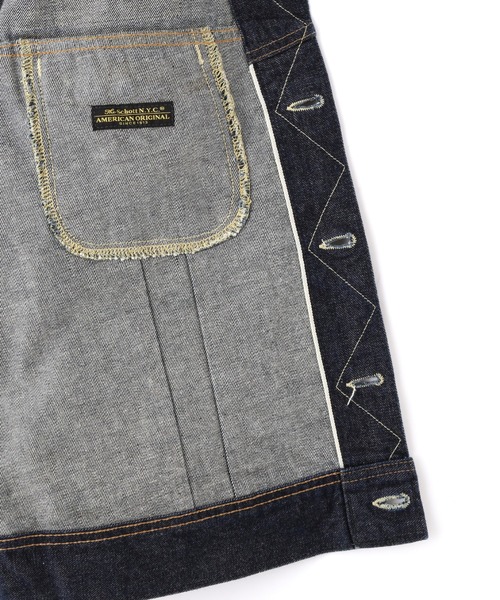 schott(ショット)の「Schott/ショット/xLee/×リー/101J(デニムジャケット・メンズ・インディゴブルー・L/M/XL)」の21枚目の写真