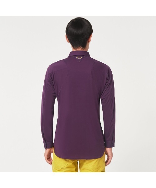 【セール】オークリー SKULL REVOLVE 3D WV LS SHIRT/ゴルフウェア/シャツ /GOLF ゴルフ /OAKLEY（シャツ/ブラウス）｜OAKLEY（オークリー）