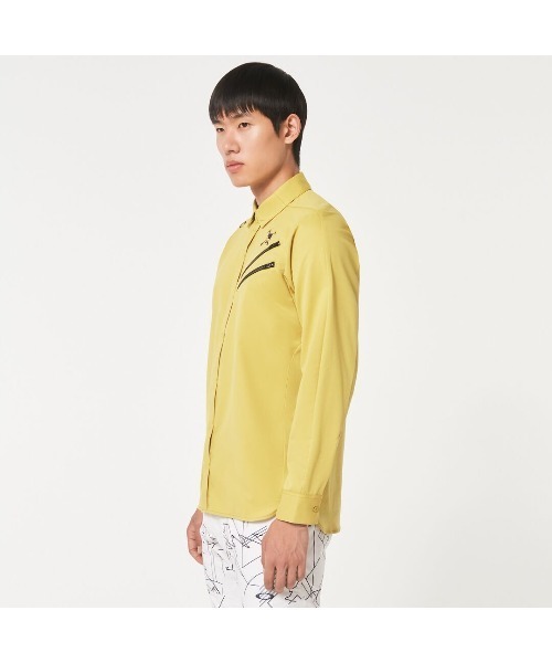 【セール】オークリー SKULL REVOLVE 3D WV LS SHIRT/ゴルフウェア/シャツ /GOLF ゴルフ /OAKLEY（シャツ/ブラウス）｜OAKLEY（オークリー）