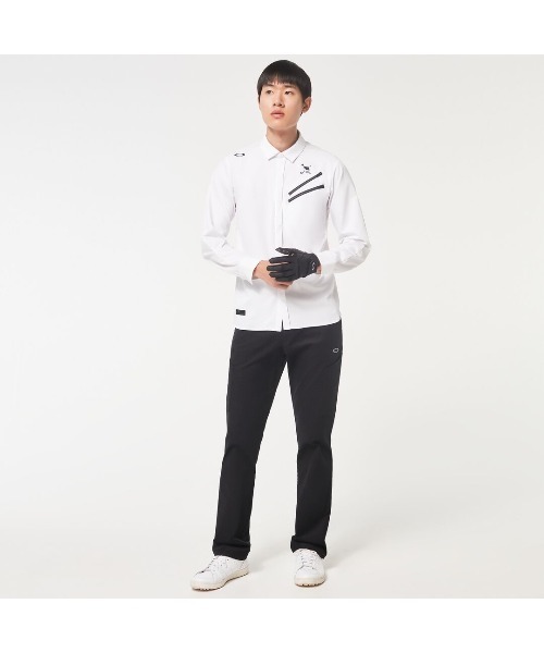 【セール】オークリー SKULL REVOLVE 3D WV LS SHIRT/ゴルフウェア/シャツ /GOLF ゴルフ /OAKLEY（シャツ/ブラウス）｜OAKLEY（オークリー）