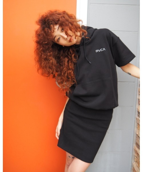 ☆RVCAワンピース☆ RVCA ワンピース レディース MINI HOODIE ST DRESS 「2024年春夏