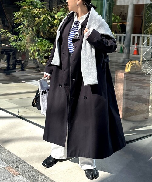 Rie Miller（リエミラー）の「GIZA COTTONロングスリーブTシャツ（Tシャツ/カットソー・レディース・ブラック系その他3/ブルー系その他3/グレー系その他・38）」の22枚目の写真