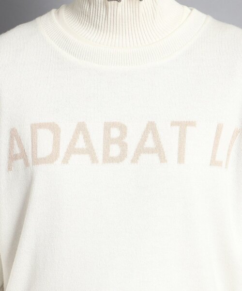 adabat(アダバット)の「◆【手洗い可】 リバーシブル クルーネックセーター(ニット/セーター・レディース・ネイビー/オフホワイト・38/40/36/42)」の10枚目の写真