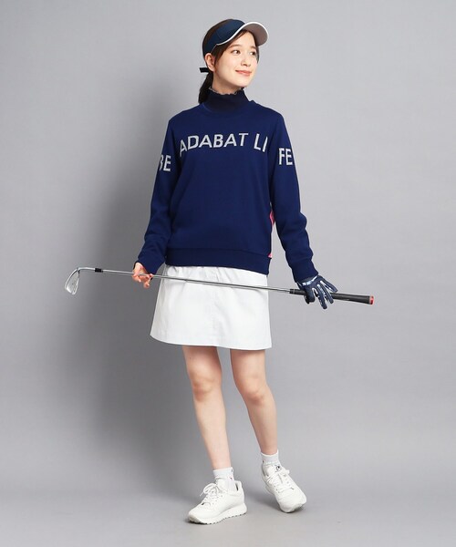 adabat(アダバット)の「◆【手洗い可】 リバーシブル クルーネックセーター(ニット/セーター・レディース・ネイビー/オフホワイト・38/40/36/42)」の6枚目の写真