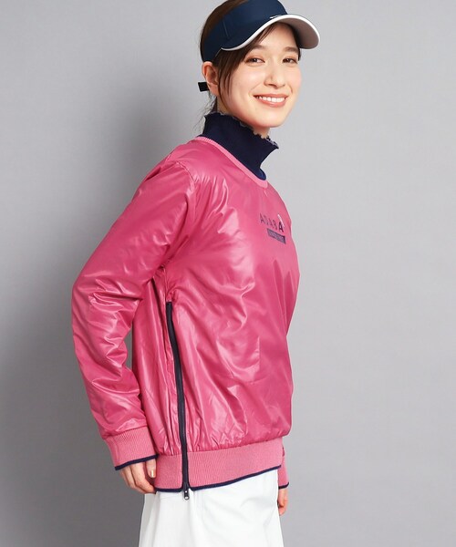 adabat(アダバット)の「◆【手洗い可】 リバーシブル クルーネックセーター(ニット/セーター・レディース・ネイビー/オフホワイト・38/40/36/42)」の3枚目の写真