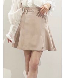 MERCURYDUO | 【小澤美里コラボ】ベルト付スリットミニスカパン(その他パンツ)