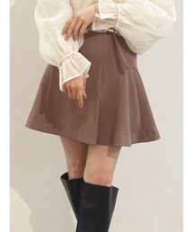 MERCURYDUO | 【小澤美里コラボ】ベルト付スリットミニスカパン(その他パンツ)