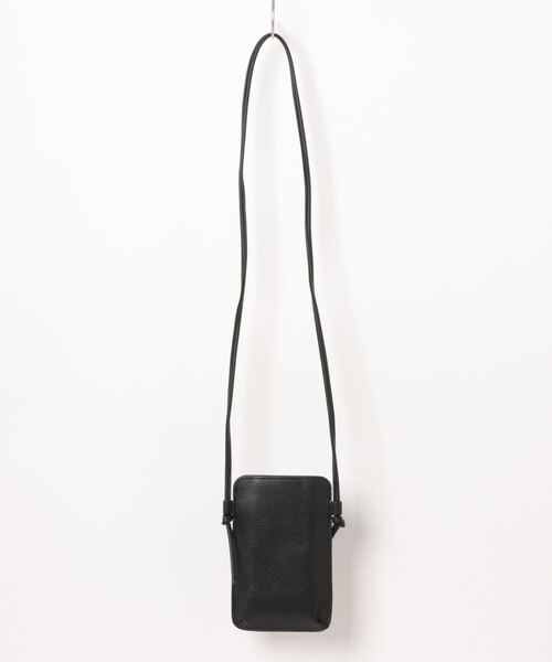 JUMELLE(ジュメロ)の「daily smapho pouch(ボディバッグ/ウエストポーチ・レディース・アイボリー/ブラック・FREE)」の6枚目の写真