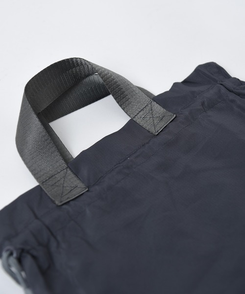 CALIFORNIA APPAREL(カリフォルニアアパレル)の「1D1 ドローストリング 2WAY 巾着 バッグ(エコバッグ/サブバッグ・レディース・ホワイト/オリーブ/ブラック/ベージュ/グレー・FREE)」の15枚目の写真