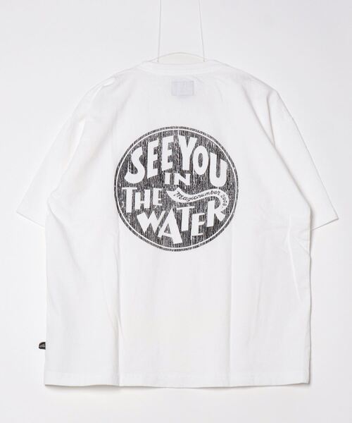 MAGIC NUMBER（マジック ナンバー）の「【MAGIC NUMBER】SEE YOU IN THE WATER XV US COTTON T-SHIRT（Tシャツ/カットソー・メンズ・ホワイト/ミント/パープル/ブラック・MEDIUM/LARGE/X-LARGE）」の17枚目の写真