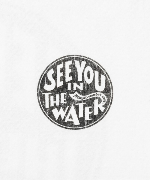 MAGIC NUMBER（マジック ナンバー）の「【MAGIC NUMBER】SEE YOU IN THE WATER XV US COTTON T-SHIRT（Tシャツ/カットソー・メンズ・ホワイト/ミント/パープル/ブラック・MEDIUM/LARGE/X-LARGE）」の10枚目の写真