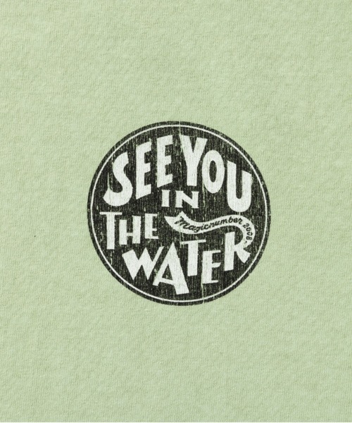 MAGIC NUMBER（マジック ナンバー）の「【MAGIC NUMBER】SEE YOU IN THE WATER XV US COTTON T-SHIRT（Tシャツ/カットソー・メンズ・ホワイト/ミント/パープル/ブラック・MEDIUM/LARGE/X-LARGE）」の14枚目の写真