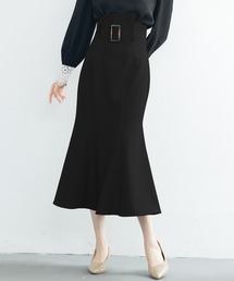 SAISON DE PAPILLON | ハイウエストマーメイドスカート(スカート)