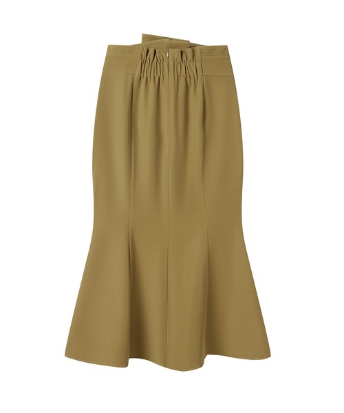 SAISON DE PAPILLON（セゾンドパピヨン）の「ハイウエストマーメイドスカート（スカート・レディース・ブラック/ブラウン/アイボリー/ライトブラウン・S/M/L）」の10枚目の写真