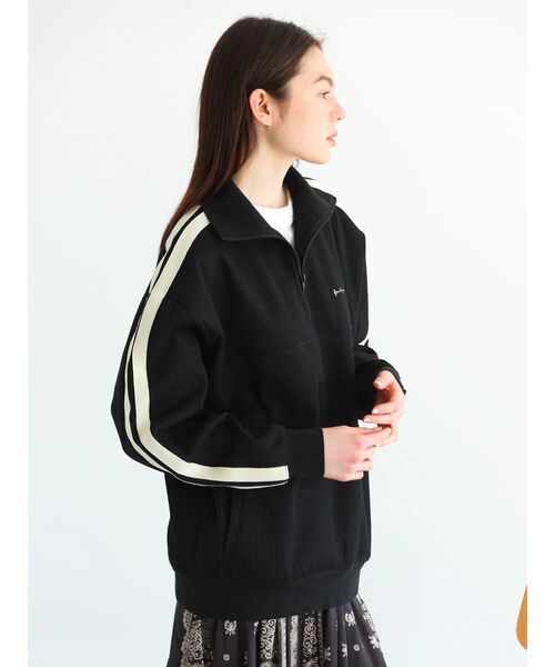CRAFT STANDARD BOUTIQUE(クラフトスタンダードブティック)の「【ユニセックス】ハーフジップラインスウェット(スウェット・レディース・オレンジ/ベージュ/アイボリー/ブラック・L/M/XL)」の21枚目の写真