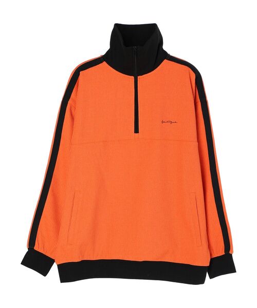CRAFT STANDARD BOUTIQUE(クラフトスタンダードブティック)の「【ユニセックス】ハーフジップラインスウェット(スウェット・レディース・オレンジ/ベージュ/アイボリー/ブラック・L/M/XL)」の12枚目の写真