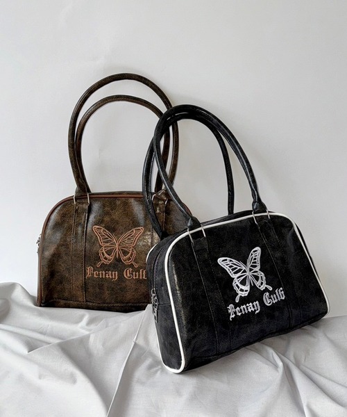 ⭐︎まるぽむ⭐︎　ジョリーフルール使用　ボストンバッグ　ハンドメイド FUNALIVE ボストンバッグ joujoulier 撥水加工付ビックボストン