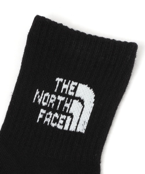 THE NORTH FACE（ザノースフェイス）の「【THE NORTH FACE(ザノースフェイス)】ロゴ3Pソックス（KIDS）（ソックス/靴下・キッズ・その他1/その他2・MEDIUM/LARGE）」の3枚目の写真