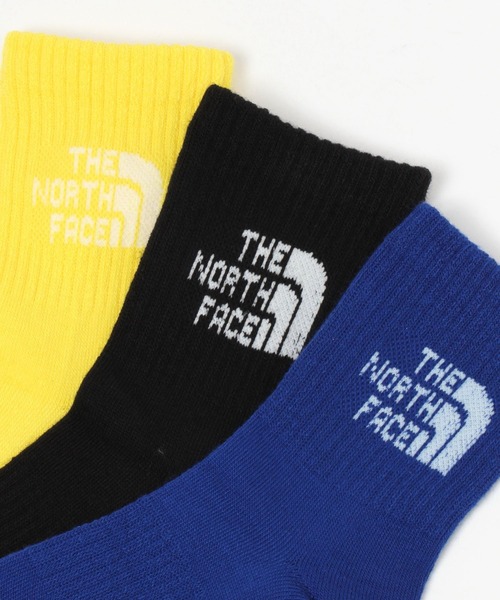 THE NORTH FACE（ザノースフェイス）の「【THE NORTH FACE(ザノースフェイス)】ロゴ3Pソックス（KIDS）（ソックス/靴下・キッズ・その他1/その他2・MEDIUM/LARGE）」の6枚目の写真