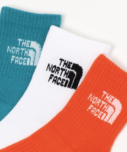 THE NORTH FACE（ザノースフェイス）の「【THE NORTH FACE(ザノースフェイス)】ロゴ3Pソックス（KIDS）（ソックス/靴下・キッズ・その他1/その他2・MEDIUM/LARGE）」の7枚目の写真