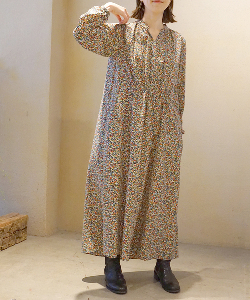 ◆新品タグ付◆ ジャーナルスタンダードラックス アソートフラワーワンピース アソートフラワー ampleプルワンピース（ワンピース）｜journal