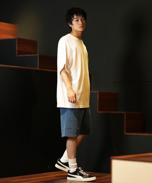 Quiksilver（クイックシルバー）の「【ムラサキスポーツ限定】QUIKSILVER/クイックシルバー 半袖Tシャツ/バックプリントTee オーバーサイズ QST242614M（Tシャツ/カットソー・メンズ・ホワイト×レッド/ホワイト×ブラック/ブラック×ホワイト・M/L）」の16枚目の写真