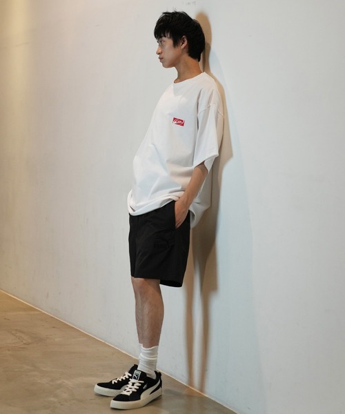 Quiksilver（クイックシルバー）の「【ムラサキスポーツ限定】QUIKSILVER/クイックシルバー 半袖Tシャツ/バックプリントTee オーバーサイズ QST242614M（Tシャツ/カットソー・メンズ・ホワイト×レッド/ホワイト×ブラック/ブラック×ホワイト・M/L）」の9枚目の写真