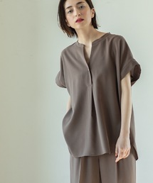 ◆≪7color/SS-LLsize≫ スキッパーブラウス/セットアップ対応【防シワ/洗濯機洗い可】