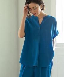 OPAQUE.CLIP | ≪7color/SS-LLsize≫ スキッパーブラウス/セットアップ対応【防シワ/洗濯機洗い可】(シャツ/ブラウス)