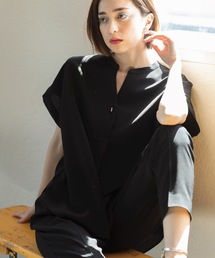 OPAQUE.CLIP | ≪7color/SS-LLsize≫ スキッパーブラウス/セットアップ対応【防シワ/洗濯機洗い可】(シャツ/ブラウス)