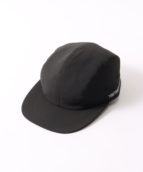 タイトブース プロダクション/サイドロゴ キャンプキャップ/ブラック/帽子/刺繍 RIPSTOP SIDE LOGO CAMP CAP - TIGHTBOOTH® タイトブース