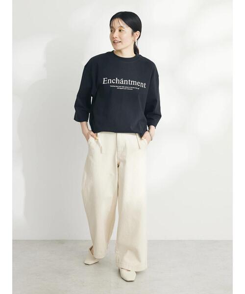 CRAFT STANDARD BOUTIQUE(クラフトスタンダードブティック)の「【ユニセックス】Enchantment 7分袖TEE(Tシャツ/カットソー・レディース・ブラック/ホワイト・XL/L/M)」の17枚目の写真